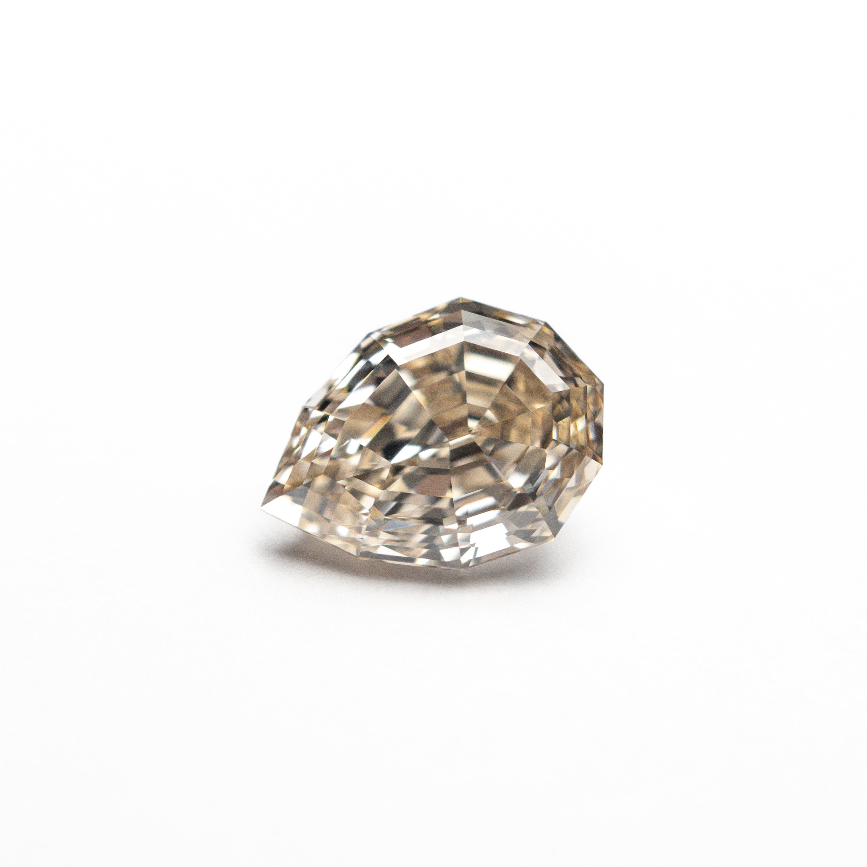 Champagne Step Cut Diamond - 1.22ct Geo Pear - Foe & Dear