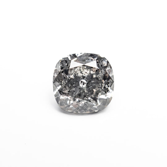 Salt and Pepper Brilliant Diamond - 1.24ct Cushion