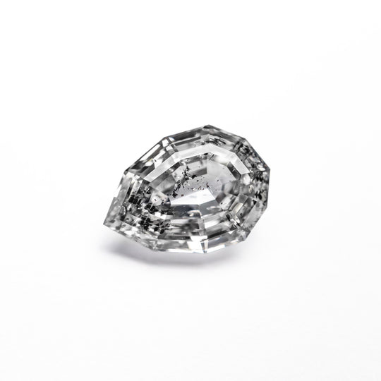 Salt and Pepper Step Cut Diamond - 1.10ct Geo Pear