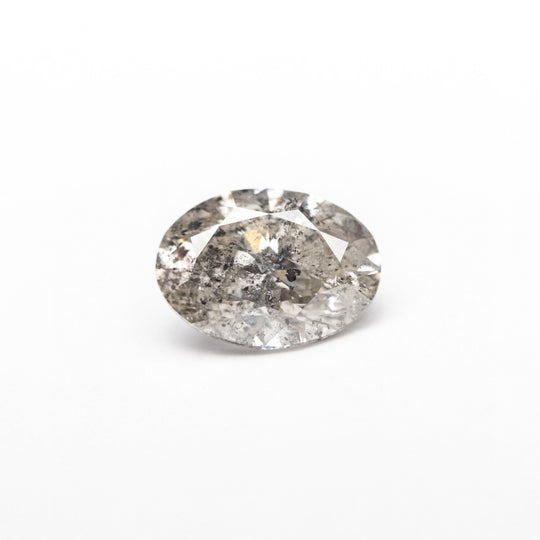 Salt and Pepper Brilliant Diamond - 1.15ct Oval
