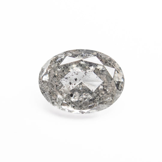 Salt and Pepper Double Cut Diamond - 1.62ct Oval