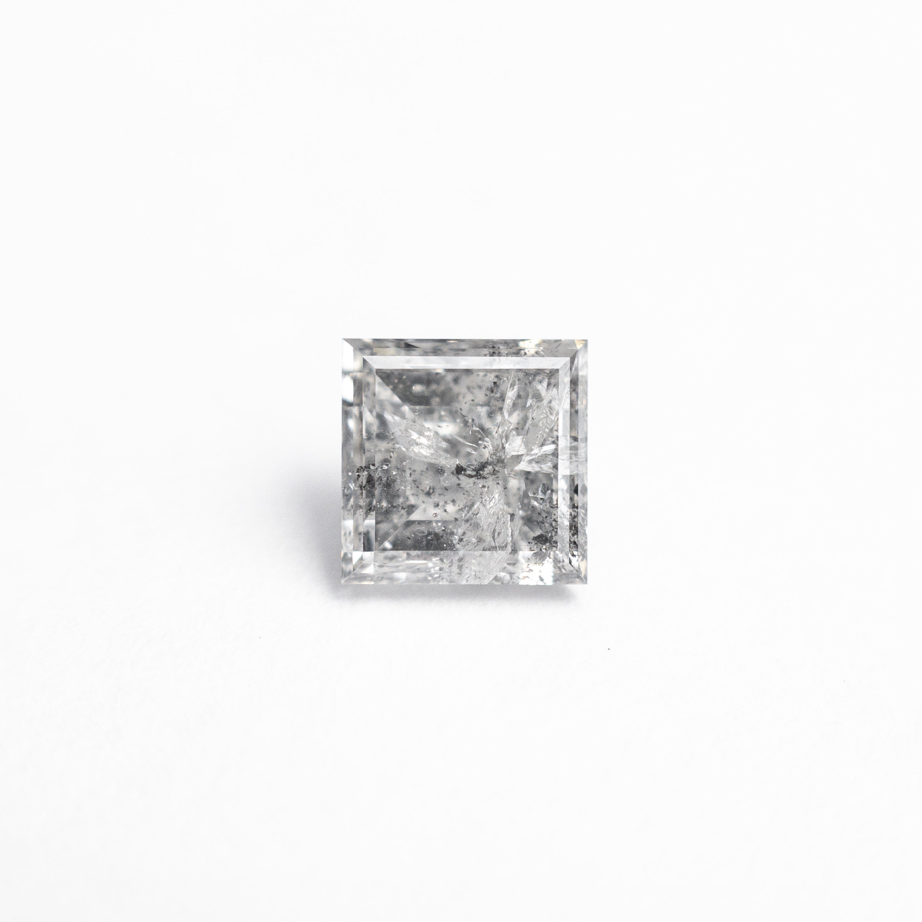 Salt and Pepper Step Cut Diamond - 0.79ct Square - Foe & Dear