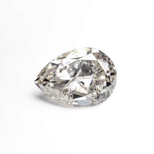 Salt and Pepper Brilliant Diamond - 1.92ct Pear