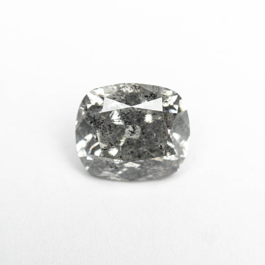Salt and Pepper Modern Antique Old Mine Cut Diamond - 1.42ct Cushion