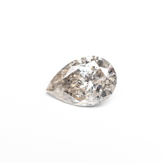 Salt and Pepper Brilliant Diamond - 0.92ct Pear