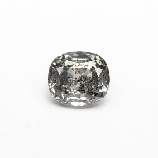 Salt and Pepper Modern Antique Old Mine Cut Diamond - 0.81ct Cushion