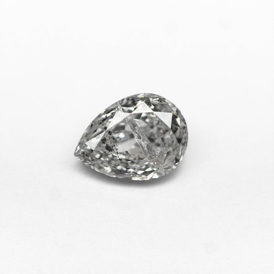 Salt and Pepper Brilliant Diamond - 0.77ct Pear