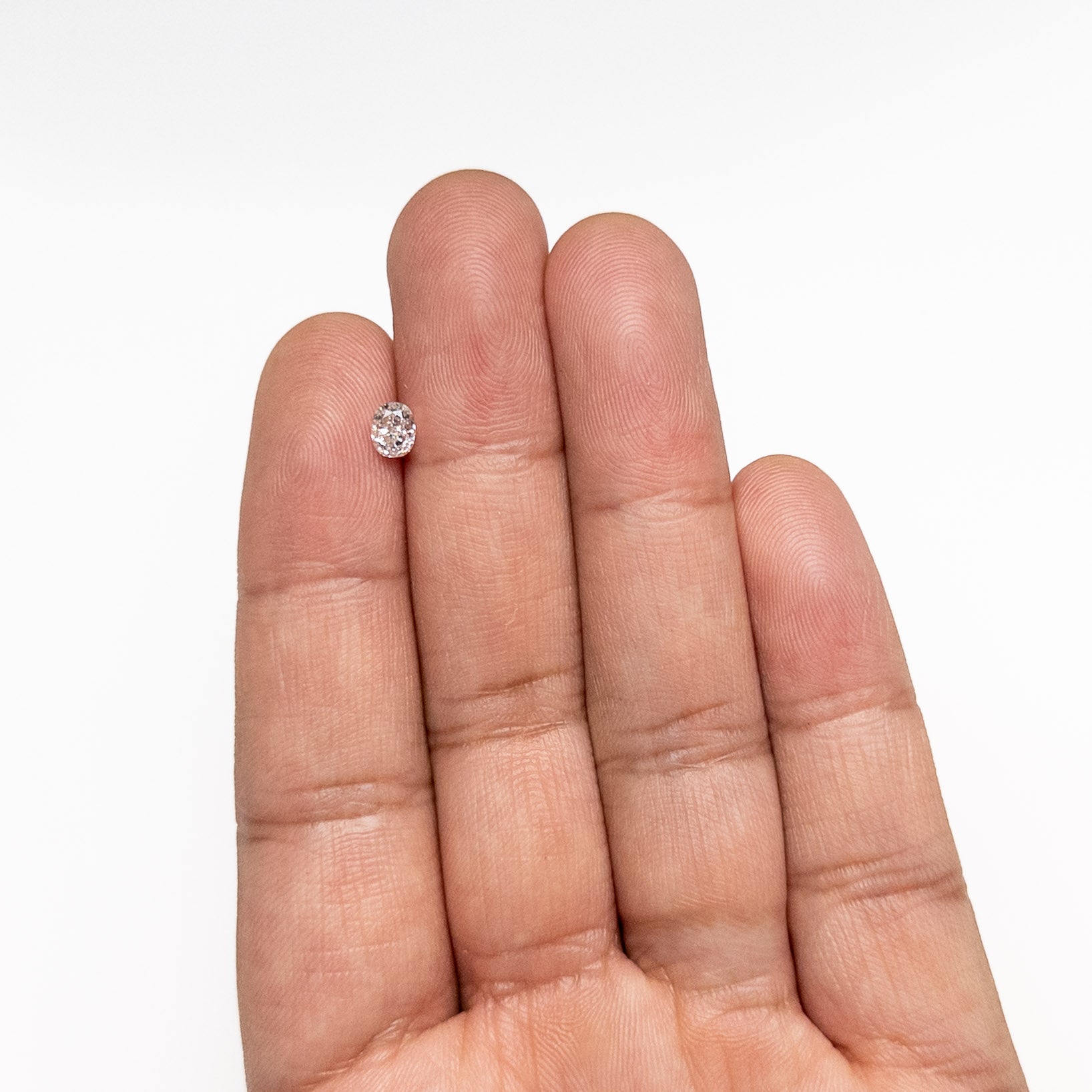 White  Brilliant Diamond - 0.54ct Oval