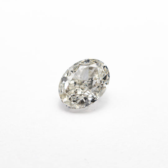 White Brilliant Diamond - 0.56ct Oval