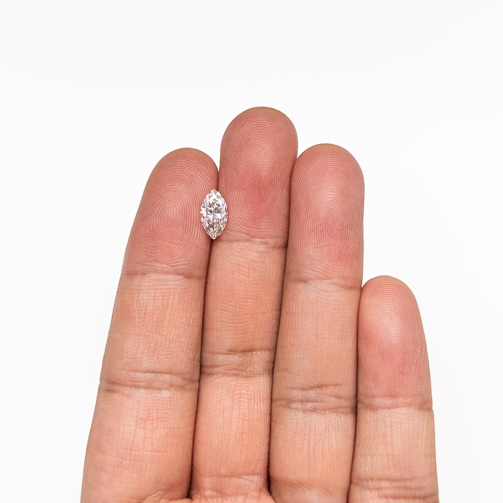 Champagne Brilliant Diamond - 1.01ct Marquise