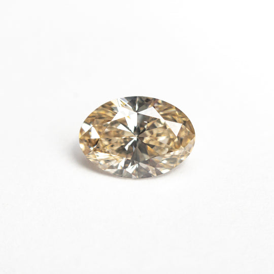 Champagne Brilliant Diamond - 1.00ct Oval