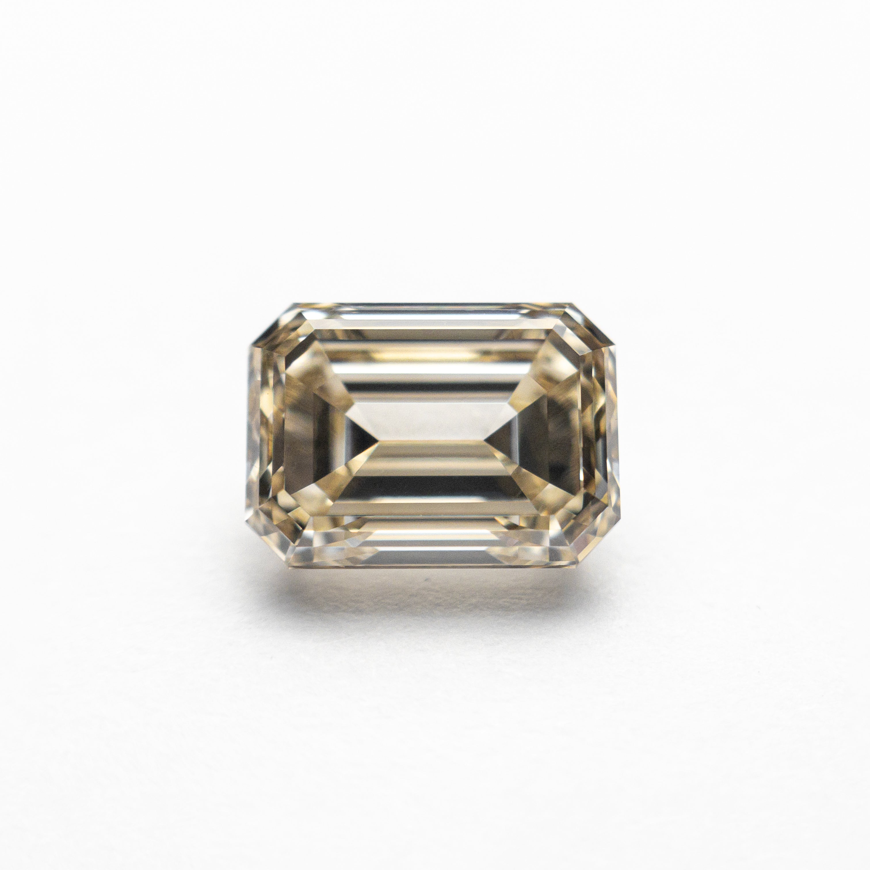 Champagne Step Cut Diamond - 2.01ct Cut Corner Rectangle
