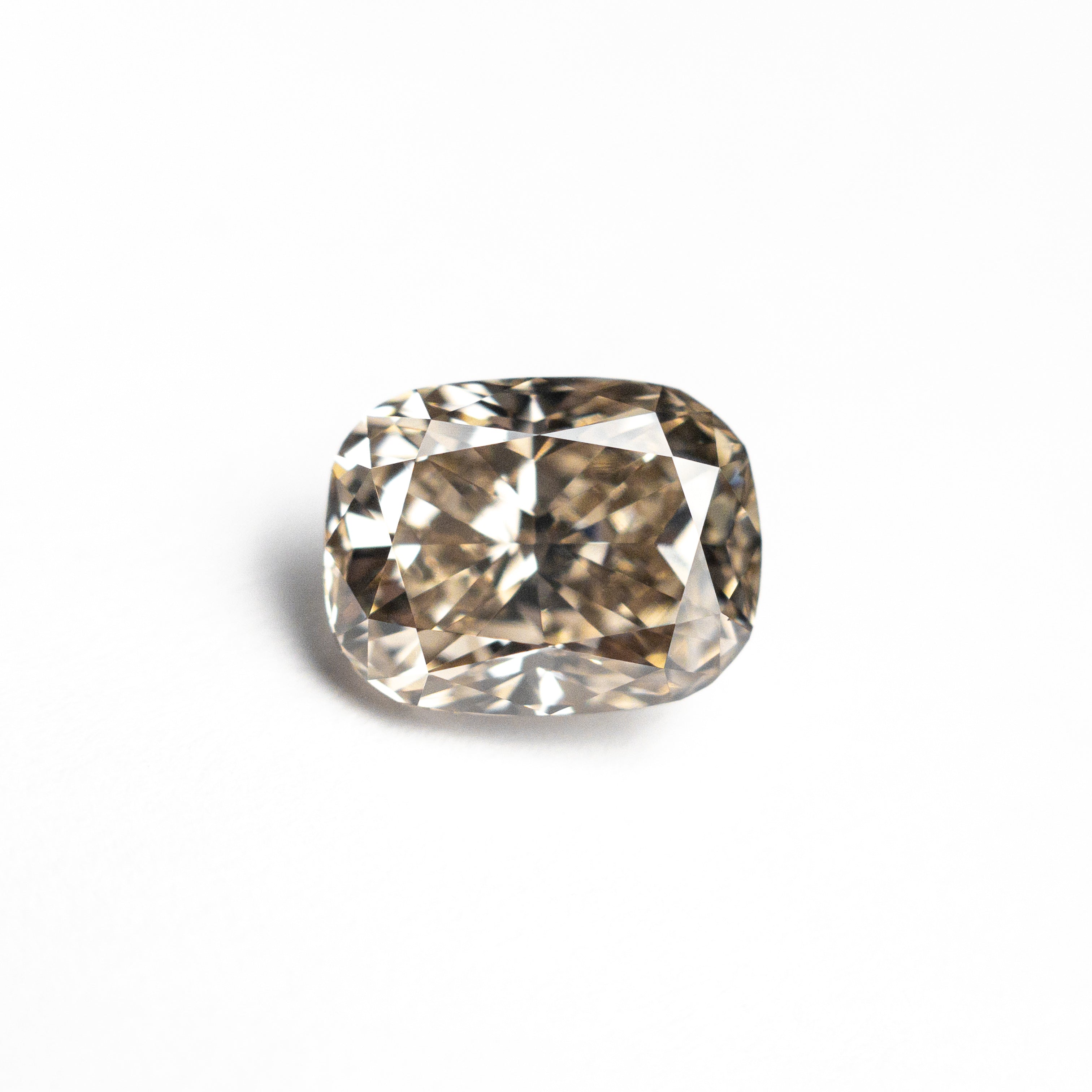 Champagne Brilliant Diamond - 1.58ct Cushion - Foe & Dear