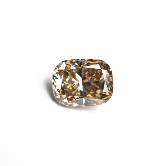Champagne Brilliant Diamond - 1.13ct Cushion