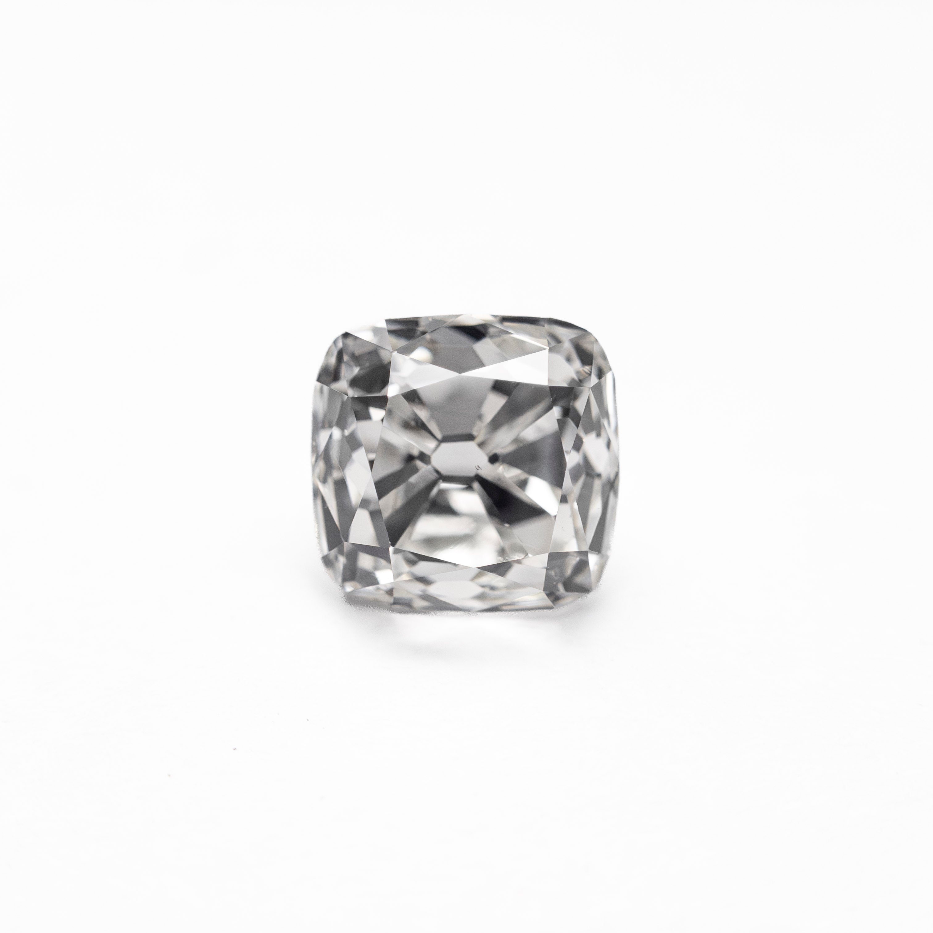 White Modern Antique Old Mine Cut Diamond - 1.09ct Cushion