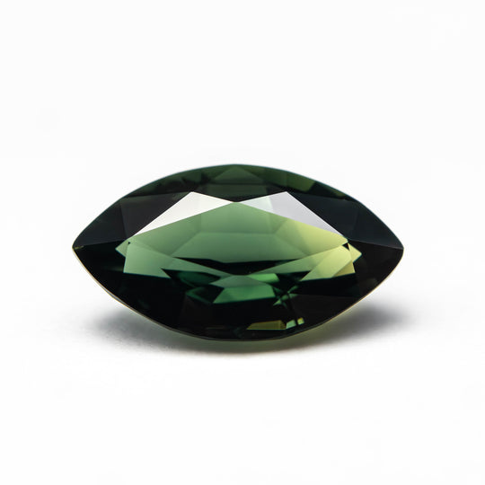 Green Brilliant Sapphire - 2.10ct Marquise