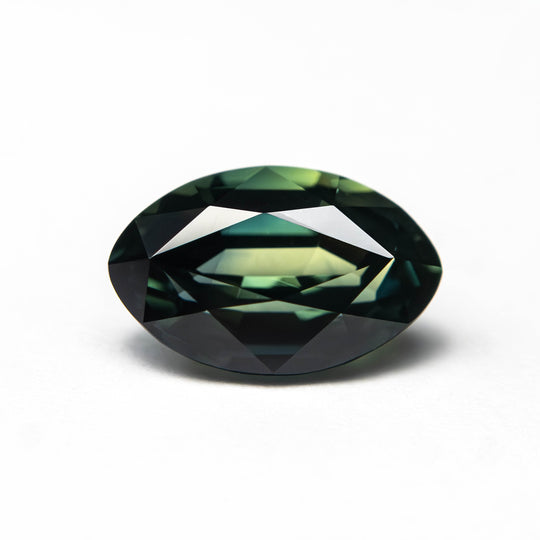 Green/Teal Brilliant Sapphire - 2.19ct Marquise