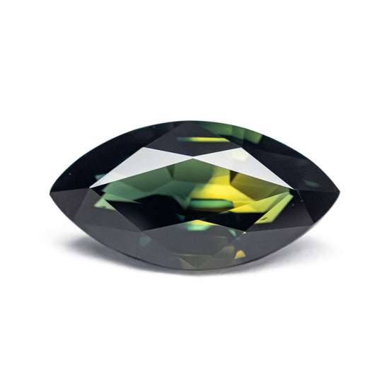 Green/Teal Brilliant Sapphire - 3.04ct Marquise