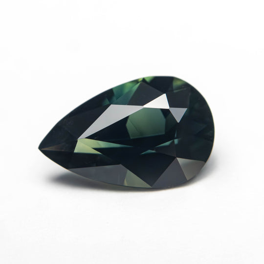 Teal/Green Brilliant Sapphire - 2.25ct Pear