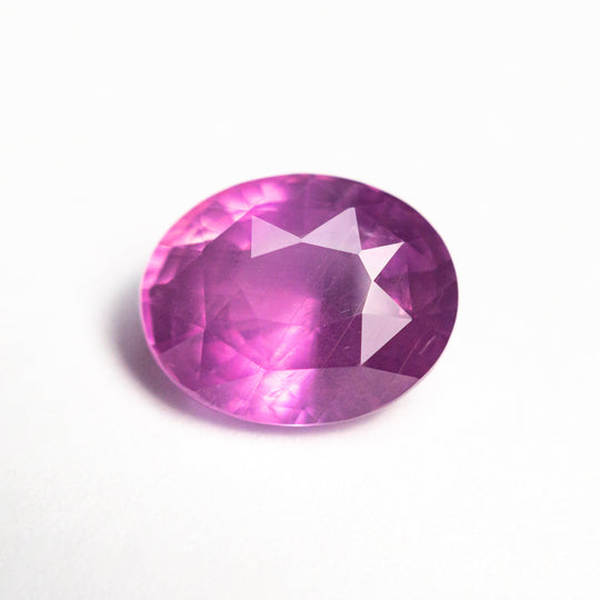 Pink Brilliant Sapphire - 3.52ct Oval