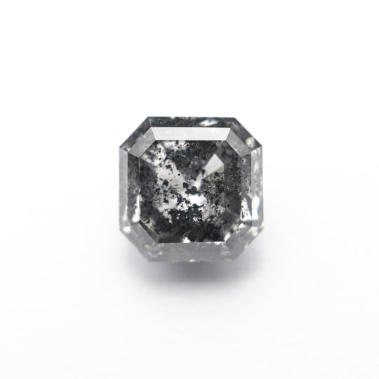 Salt and Pepper Step Cut Diamond - 2.08ct Cut Corner Square