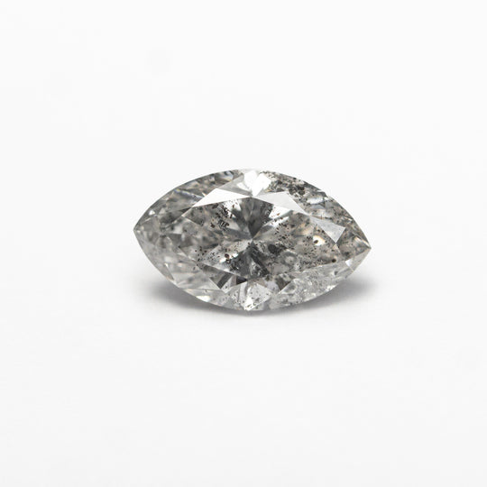 Salt and Pepper Brilliant Diamond - 0.76ct Marquise