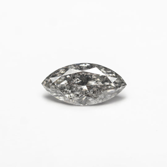 Salt and Pepper Brilliant Diamond - 0.53ct Marquise
