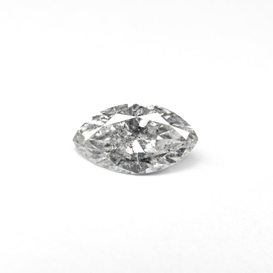 Salt and Pepper Brilliant Diamond - 0.69ct Marquise