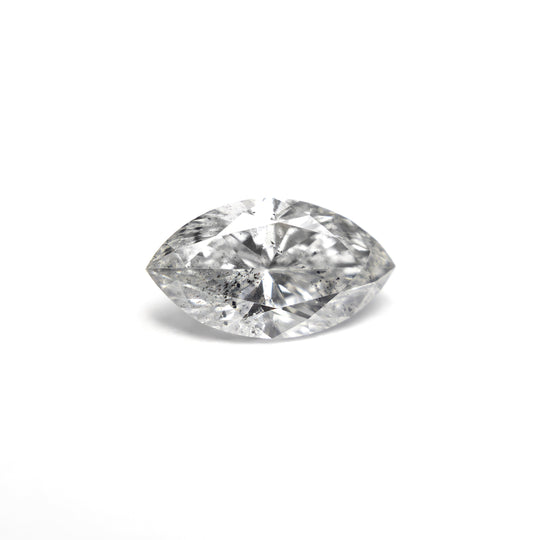 Salt and Pepper Brilliant Diamond - 0.75ct Marquise