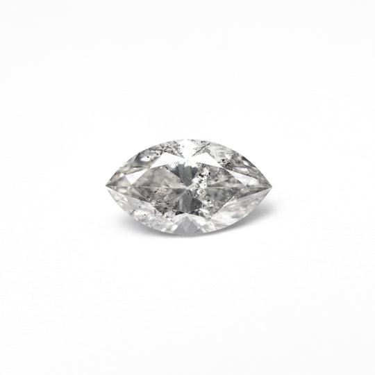 Salt and Pepper Brilliant Diamond - 0.73ct Marquise