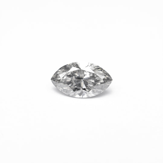 Salt and Pepper Brilliant Diamond - 0.54ct Marquise