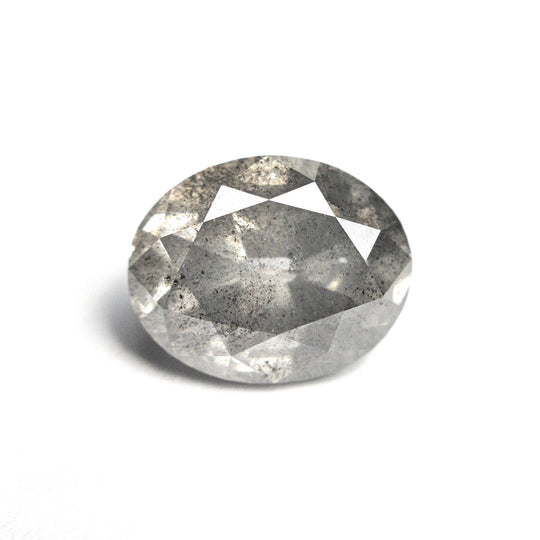 Salt and Pepper Brilliant Diamond - 3.44ct Oval
