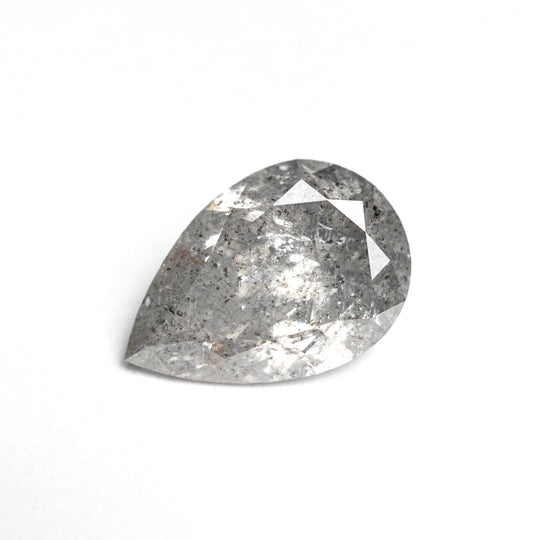 Salt and Pepper Brilliant Diamond - 2.10ct Pear
