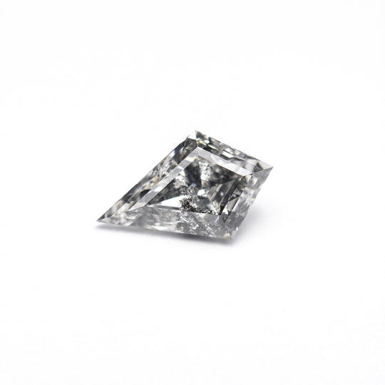 Salt and Pepper Step Cut Diamond - 0.86ct Kite