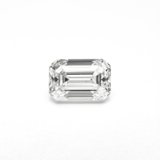 White Step Cut Diamond - 1.19ct Cut Corner Rectangle