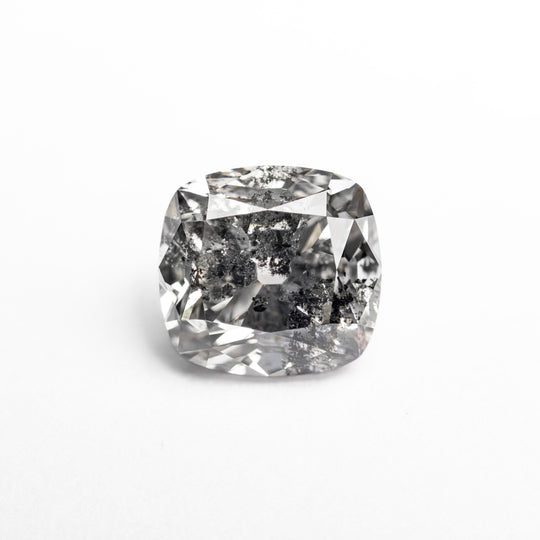 Salt and Pepper Brilliant Diamond - 1.68ct Cushion