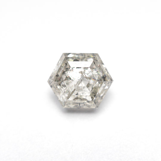 Salt and Pepper Step Cut Diamond - 1.70ct Hexagon