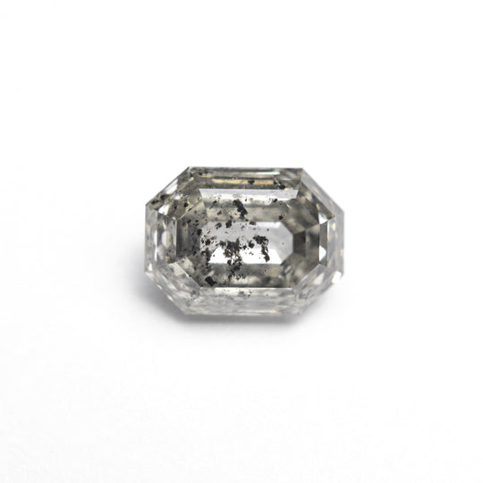 Salt and Pepper Step Cut Diamond - 1.49ct Cut Corner Rectangle