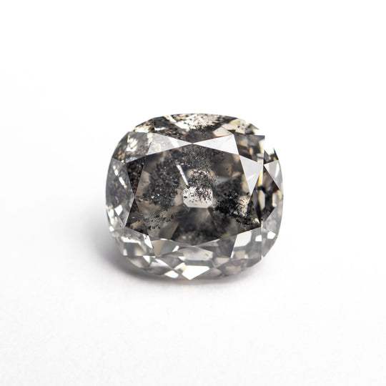 Salt and Pepper Brilliant Diamond - 2.04ct Cushion