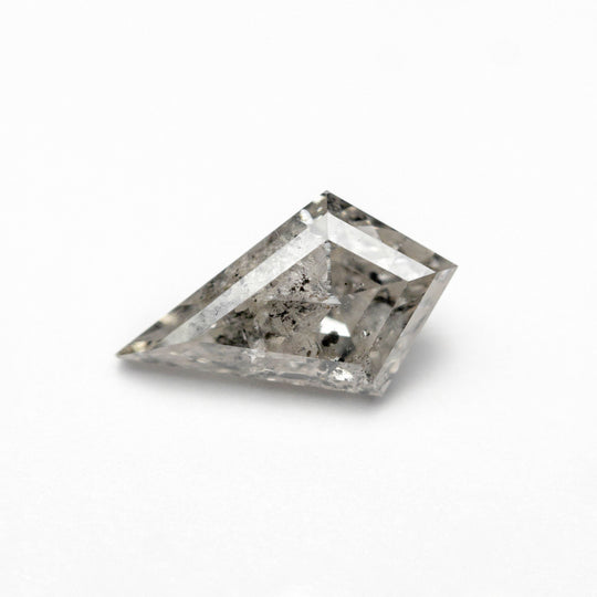 Salt and Pepper Step Cut Diamond - 1.13ct Kite