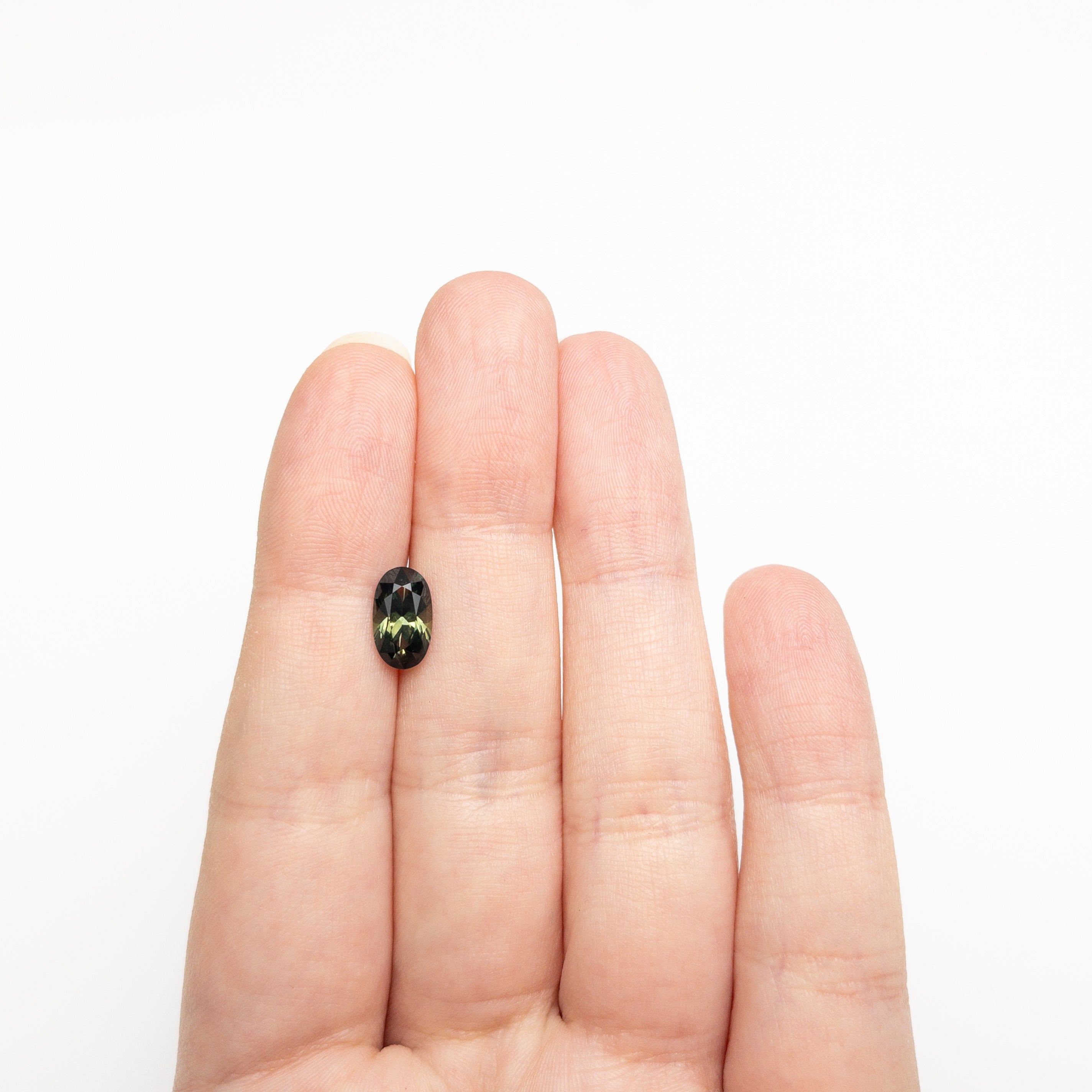 Green Brilliant Sapphire - 2.07ct Oval