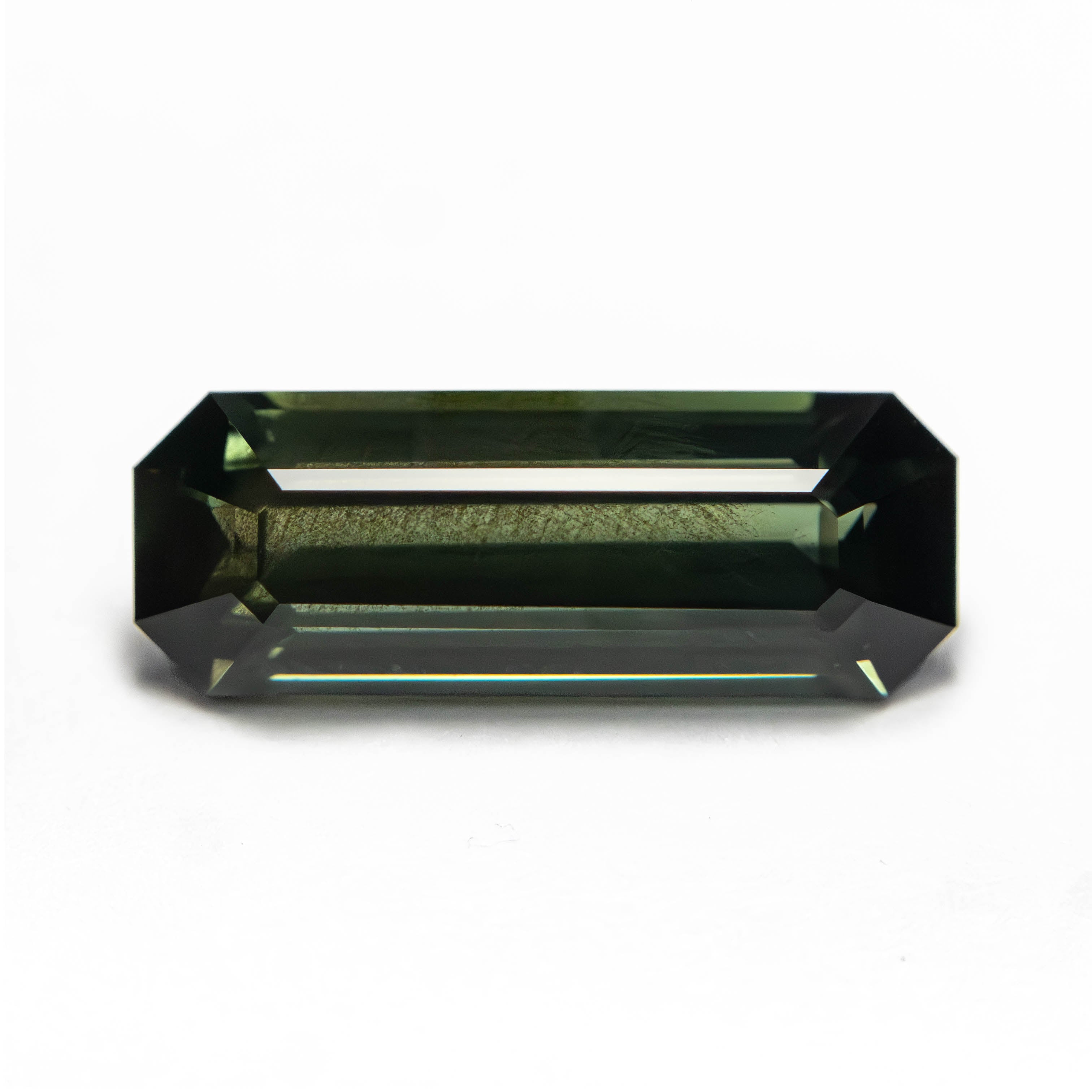2.24ct 12.42x4.64x3.64mm Cut Corner Rectangle Step Cut Sapphire 27331-02 - Foe & Dear