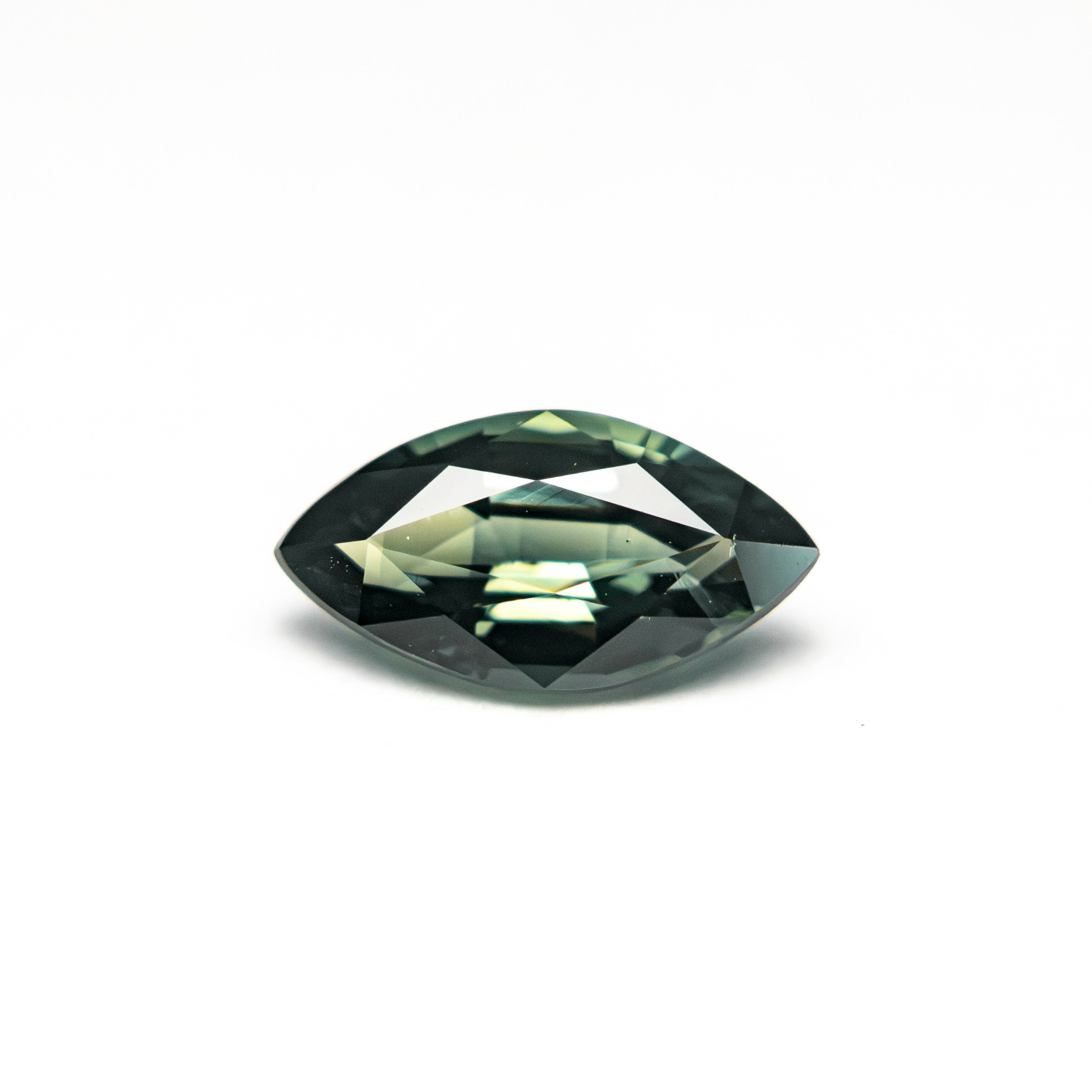 Green Brilliant Sapphire - 0.84ct Marquise