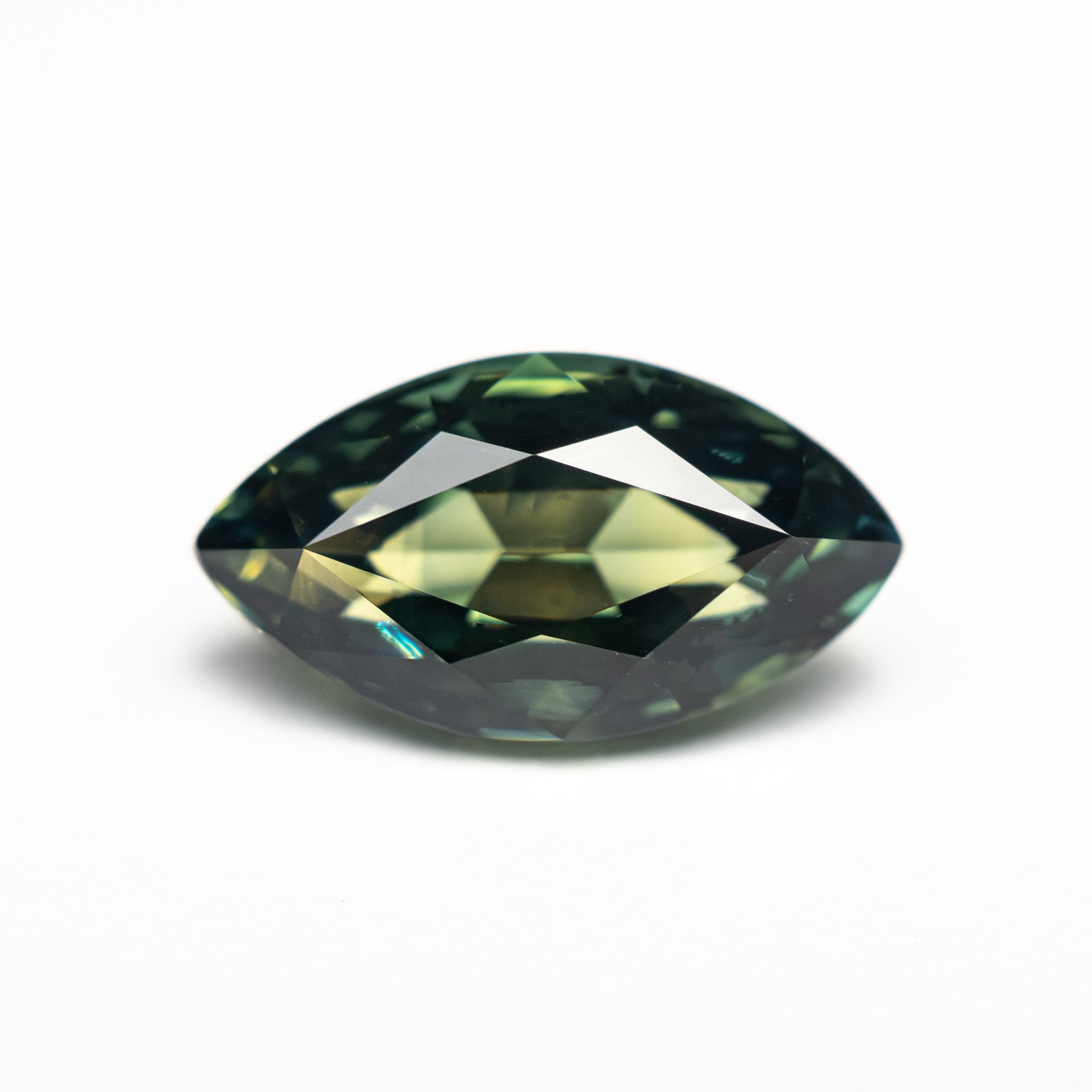 Green Brilliant Sapphire - 2.94ct Marquise