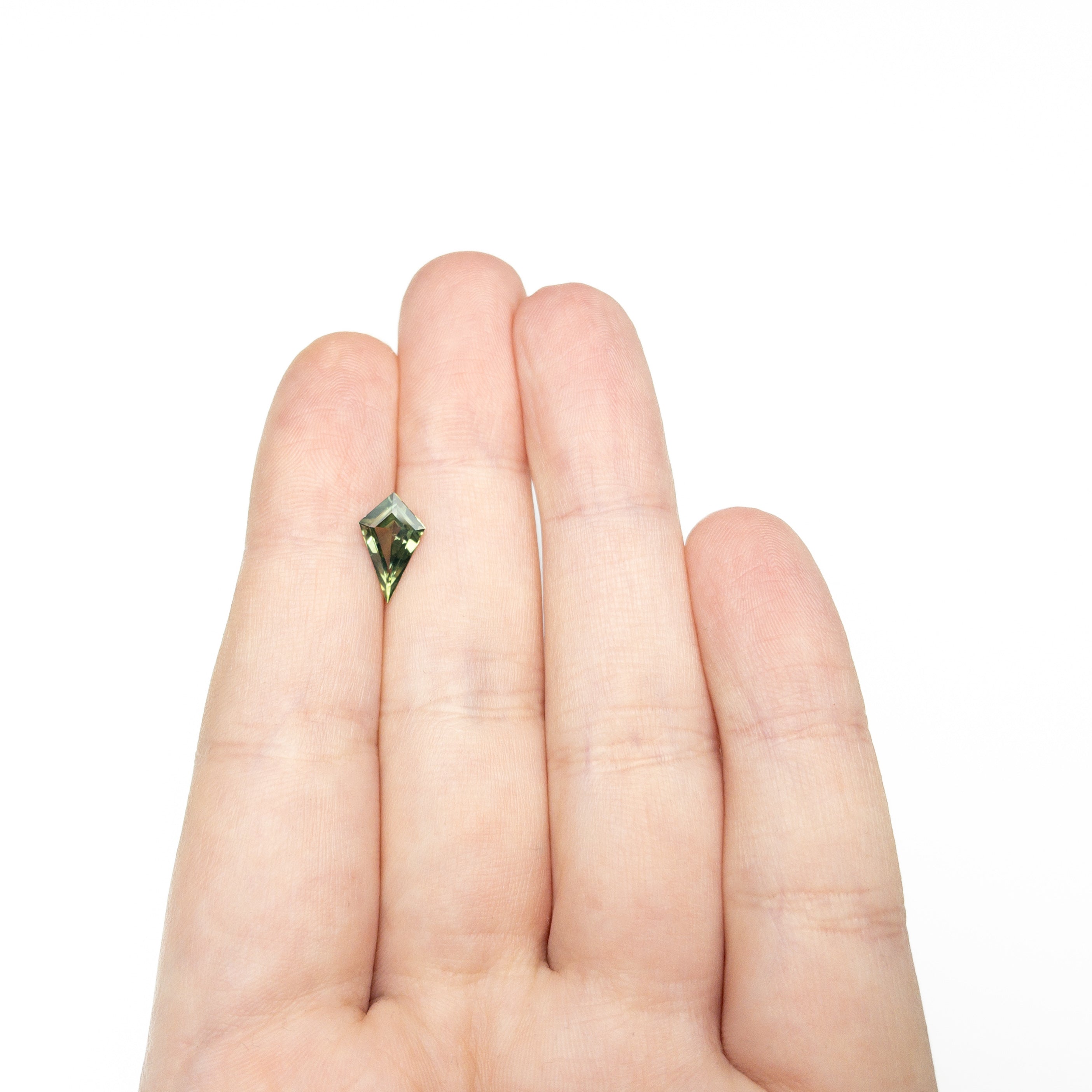 1.28ct 11.65x6.97x3.20mm Kite Step Cut Sapphire 27350-03 - Foe & Dear