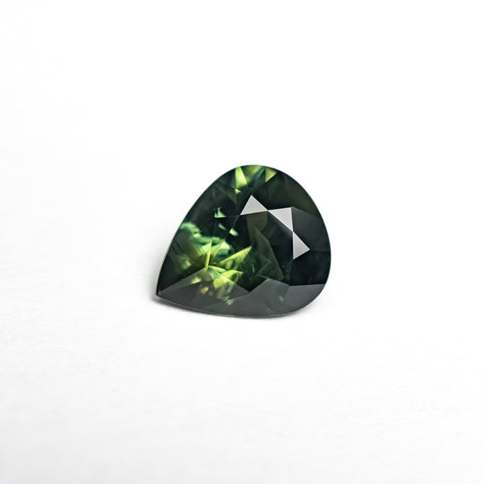Green Brilliant Sapphire - 0.95ct Pear