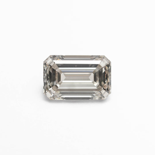 Light Champagne Step Cut Diamond - 1.00ct Cut Corner Rectangle