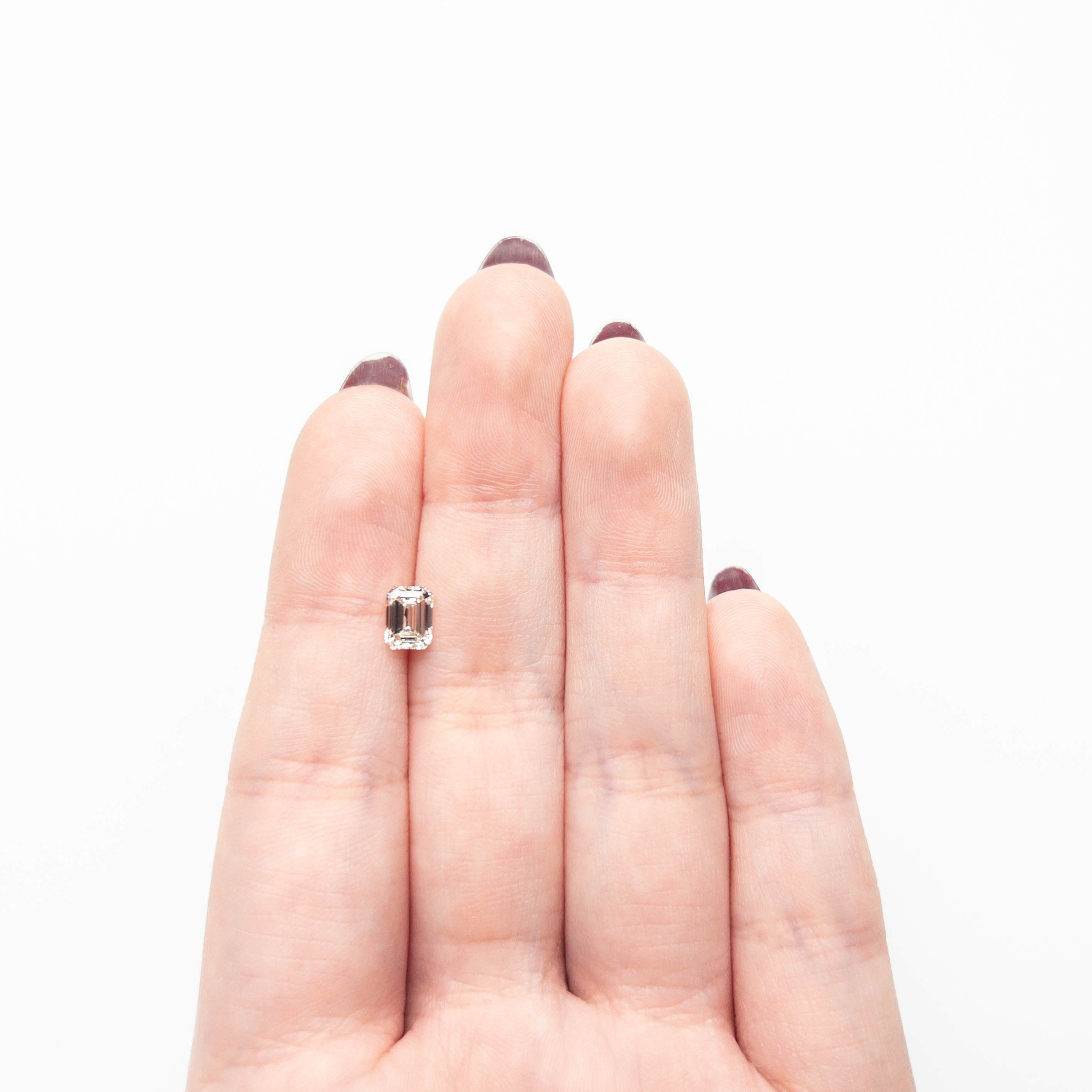 Champagne Step Cut Diamond - 1.00ct Cut Corner Rectangle