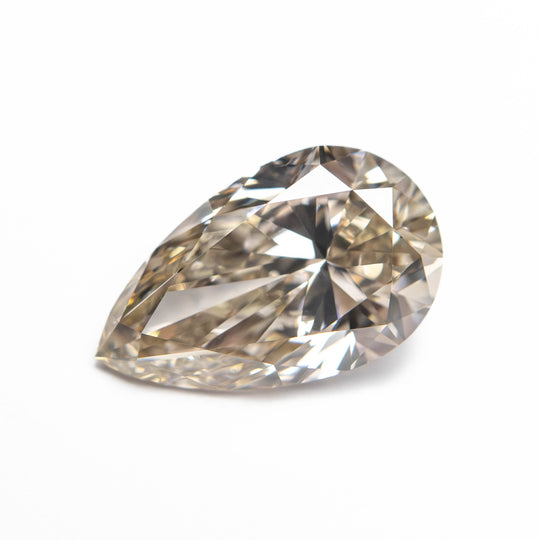 Champagne Brilliant Diamond - 1.80ct Pear