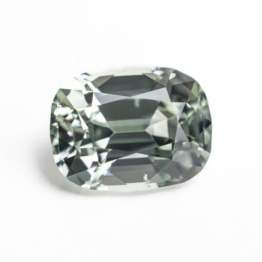 Green Brilliant Sapphire - 4.28ct Cushion